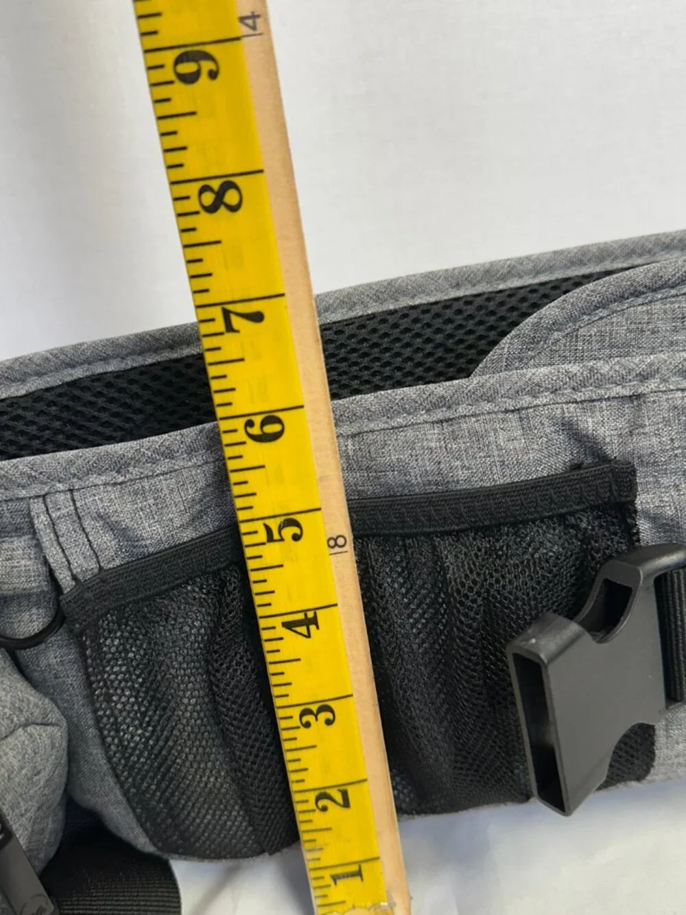 Tushbaby Hip Belt Bag Grey with Extender